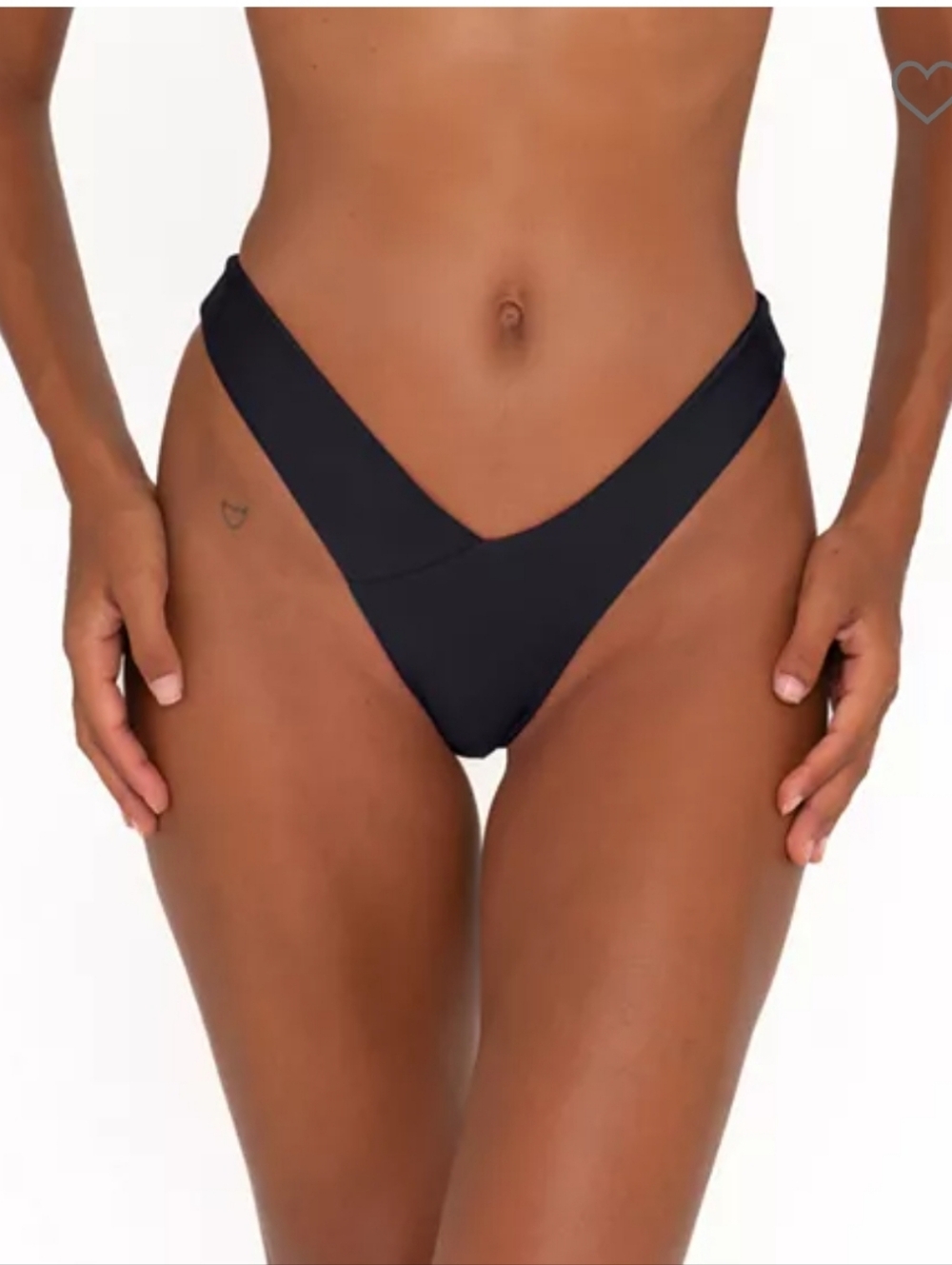 FAE Swim Vada Bikini Bottom XS Black